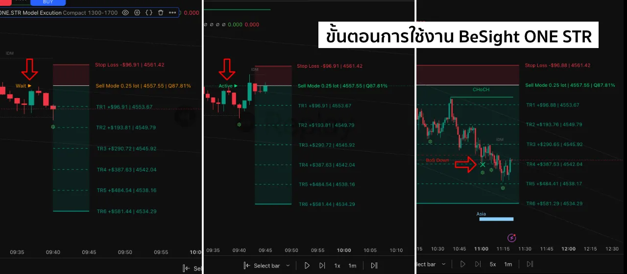 ขั้นตอนการใช้งาน BeSight ONE STR